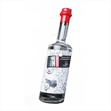 3 PUGS LONDON DRY GIN 50CL